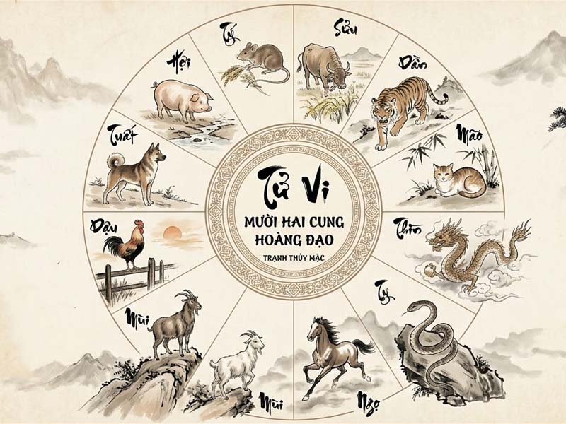 Bố cục lá số Tử Vi: Luận giải vận mệnh trên hệ thống Thiên Bàn và Địa Bàn