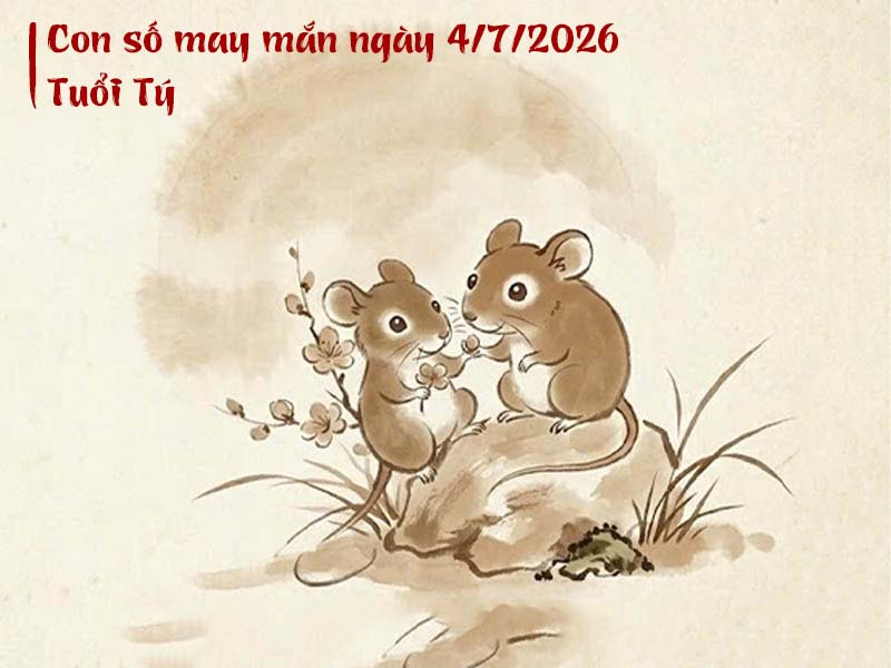 Con số tử vi may mắn ngày 4/7/2026, số 79 và 61 bứt phá doanh thu, chốt đơn mỏi tay