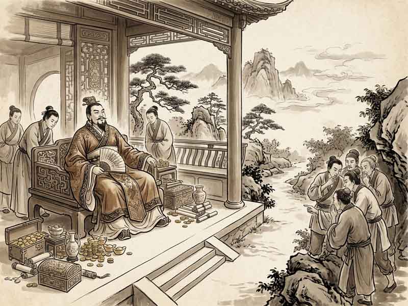 Lộc Mã giao trì chỉ sự đại phú đại quý, càng bôn ba càng vinh hiển