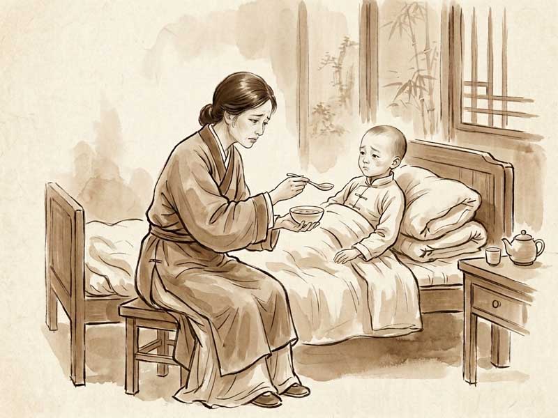 Sao Bệnh Phù cung Tử Tức báo hiệu nỗi lo con cái đau ốm, khó nuôi, vất vả trăm bề