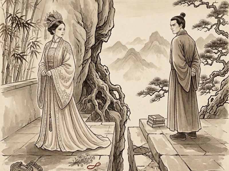 Sao Đà La cung Phu Thê chỉ sự khó đi đến hôn nhân, bất hòa âm ỉ, ghen tuông