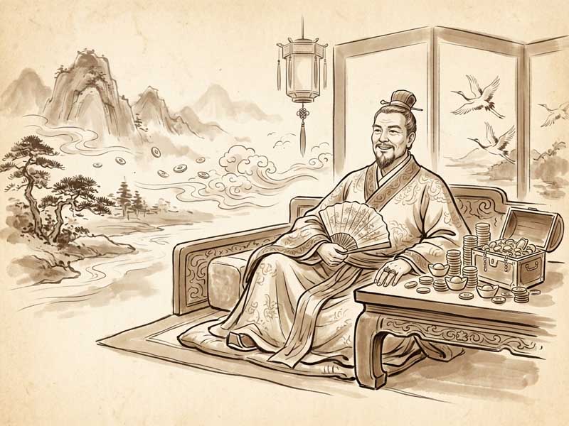 Sao Đại Hao cung Quan Lộc chỉ sự hay nhảy việc, đi lại nhiều, hao tán tiền bạc