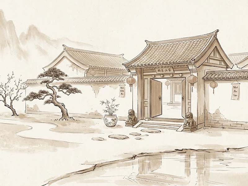 Sao Hoa Cái cung Điền Trạch chủ sự nhà cao cửa rộng, gia đạo hưng vượng nhờ phúc khí