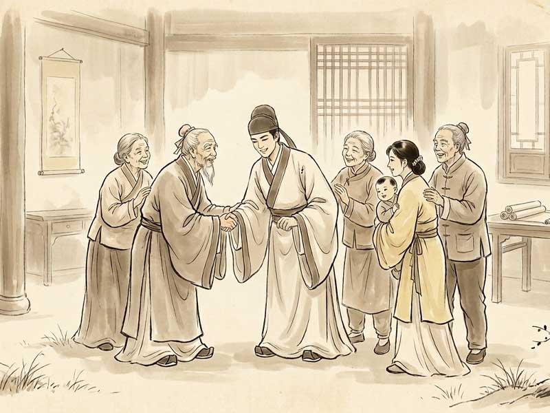 Sao Phong Cáo cung Phụ Mẫu chủ sự cha mẹ học rộng tài cao, gia tộc hiển hách