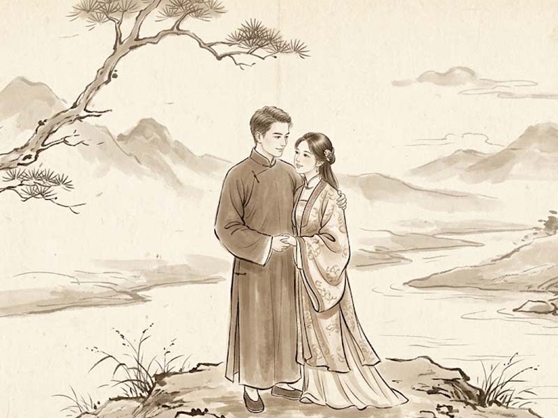 Sao Thái Âm cung Phu Thê chủ sự hôn nhân viên mãn, vợ đảm chồng giàu