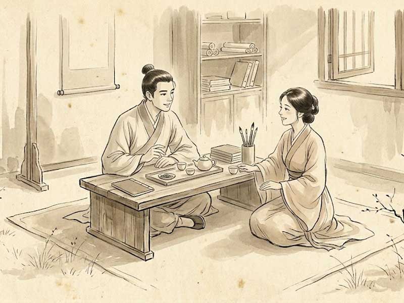 Sao Thiên Tài cung Phu Thê chủ sự bạn đời tài hoa, hôn nhân thuận hòa phúc khí