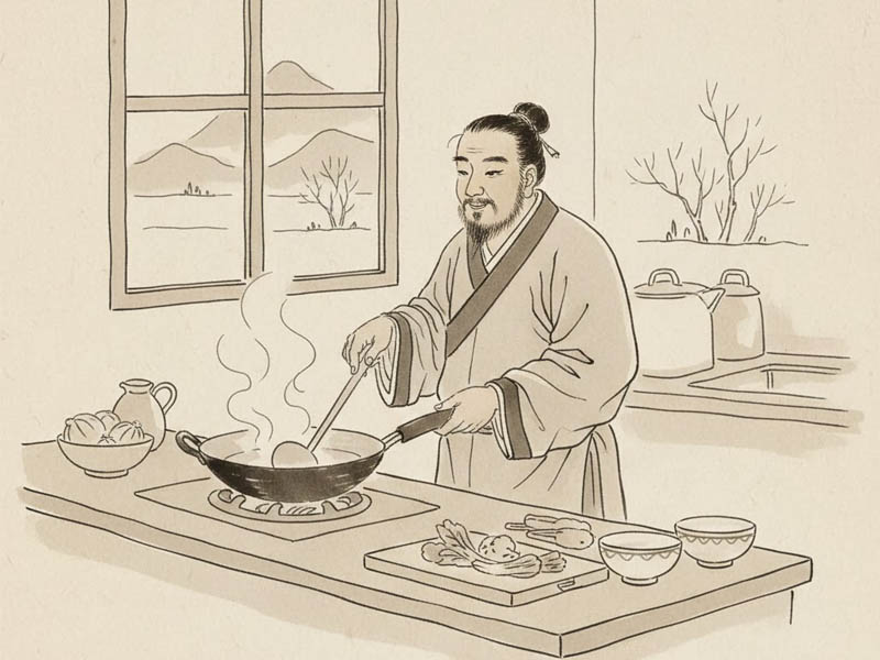 Sao Thiên Trù cung Mệnh ám chỉ tài năng ẩm thực, lộc ăn uống và no đủ
