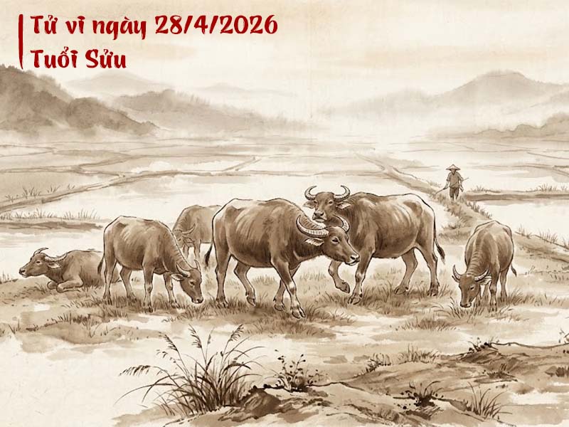 Tử vi 12 con giáp ngày 28/4/2026, vận khí đảo chiều, tuyệt đối cấm kỵ nhậm chức