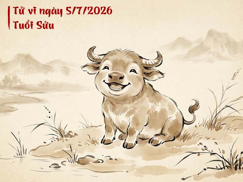 Tử vi chủ nhật ngày 5/7/2026 của 12 con giáp, trúng số độc đắc thuộc về Thân và Tý