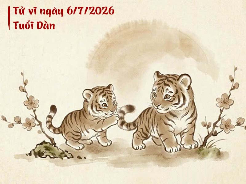 Tử vi thứ 2 ngày 6/7/2026 của 12 con giáp, tiền tuôn như nước vào Thân và Sửu