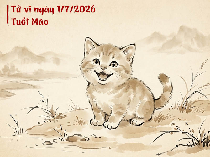 Tử vi thứ 4 ngày 1/7/2026 của 12 con giáp, Ngọ và Dần được thần tài gõ cửa