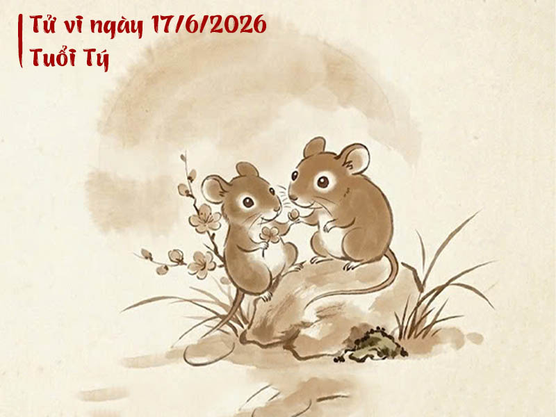 Tử vi thứ 4 ngày 17/6/2026 cho 12 con giáp, tuổi Ngọ gặp thời đổi vận, tiền bạc đầy túi